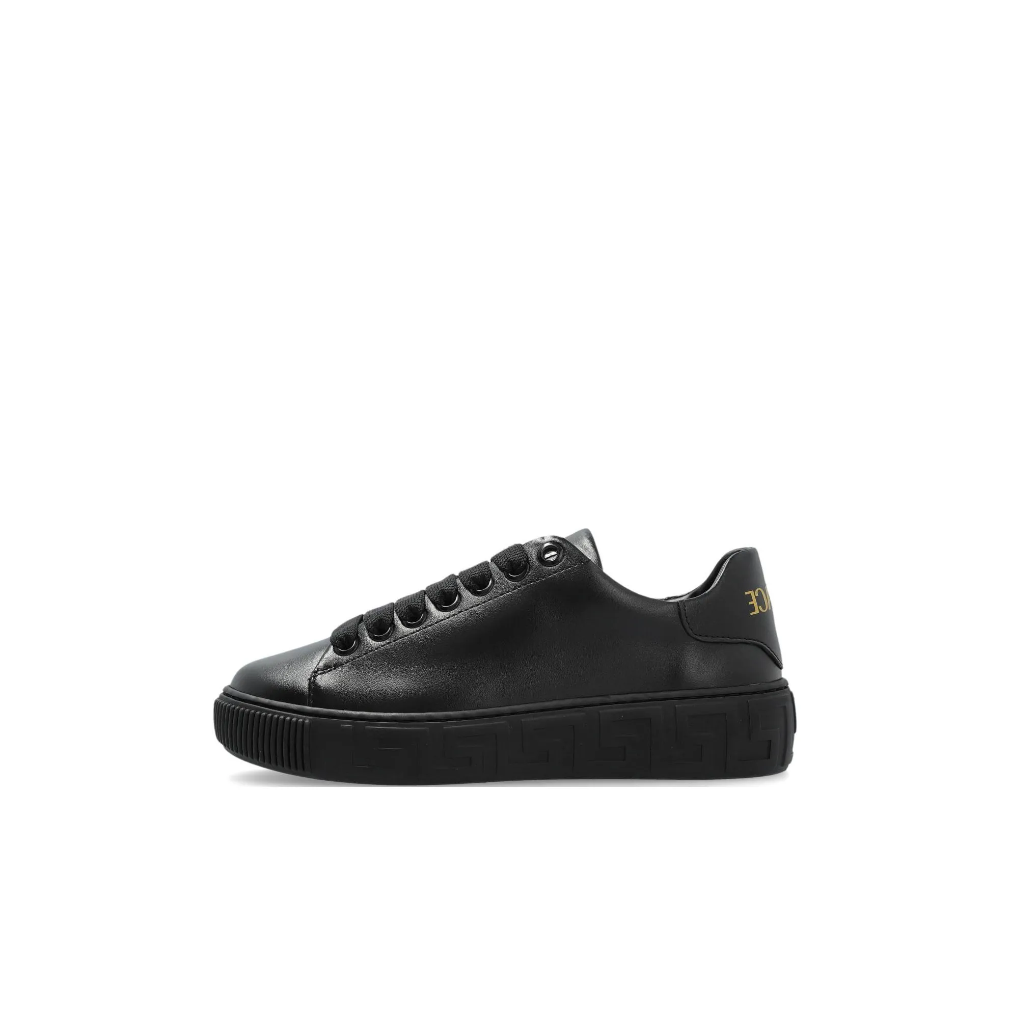 VERSACE Low Top Kids' Skateboarding Shoes Black Kids'