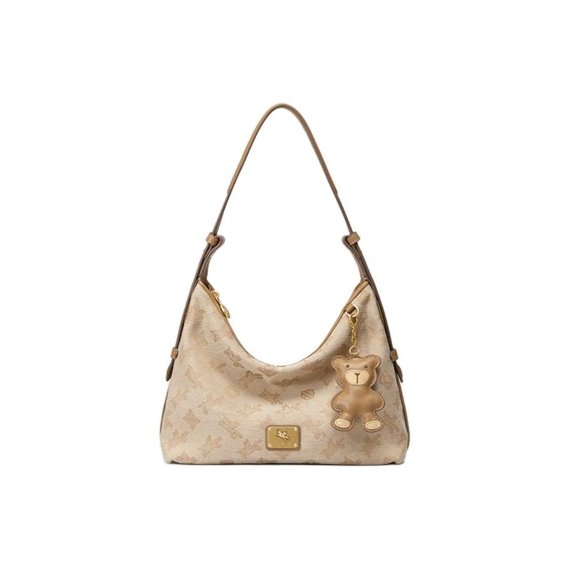 NUCELLE Сумка через плечо Сумка на плечо Средняя Женская Цвет дубовый коричневый обсидиановый черный