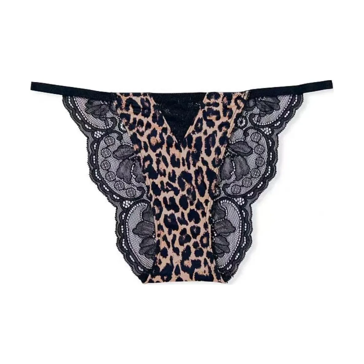 Victoria's Secret Женское нижнее белье 1 упаковка черный леопардовый принт