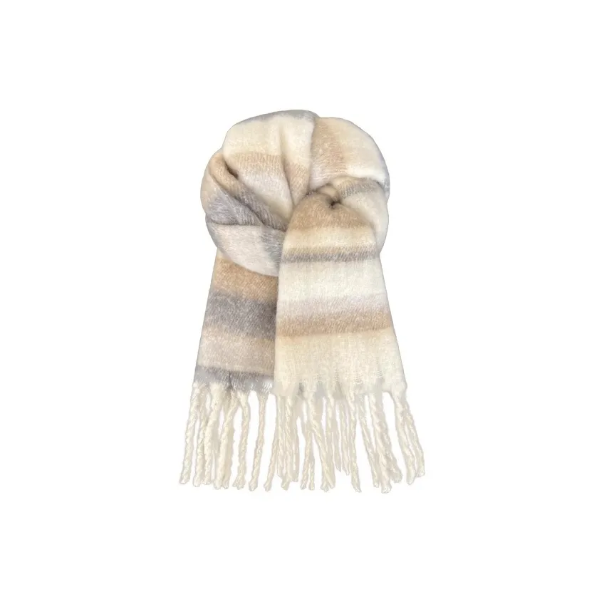 YOUWEI Полиэстер Студенты Fashion Versatile Молочный кофейный Шарф Шаль Унисекс