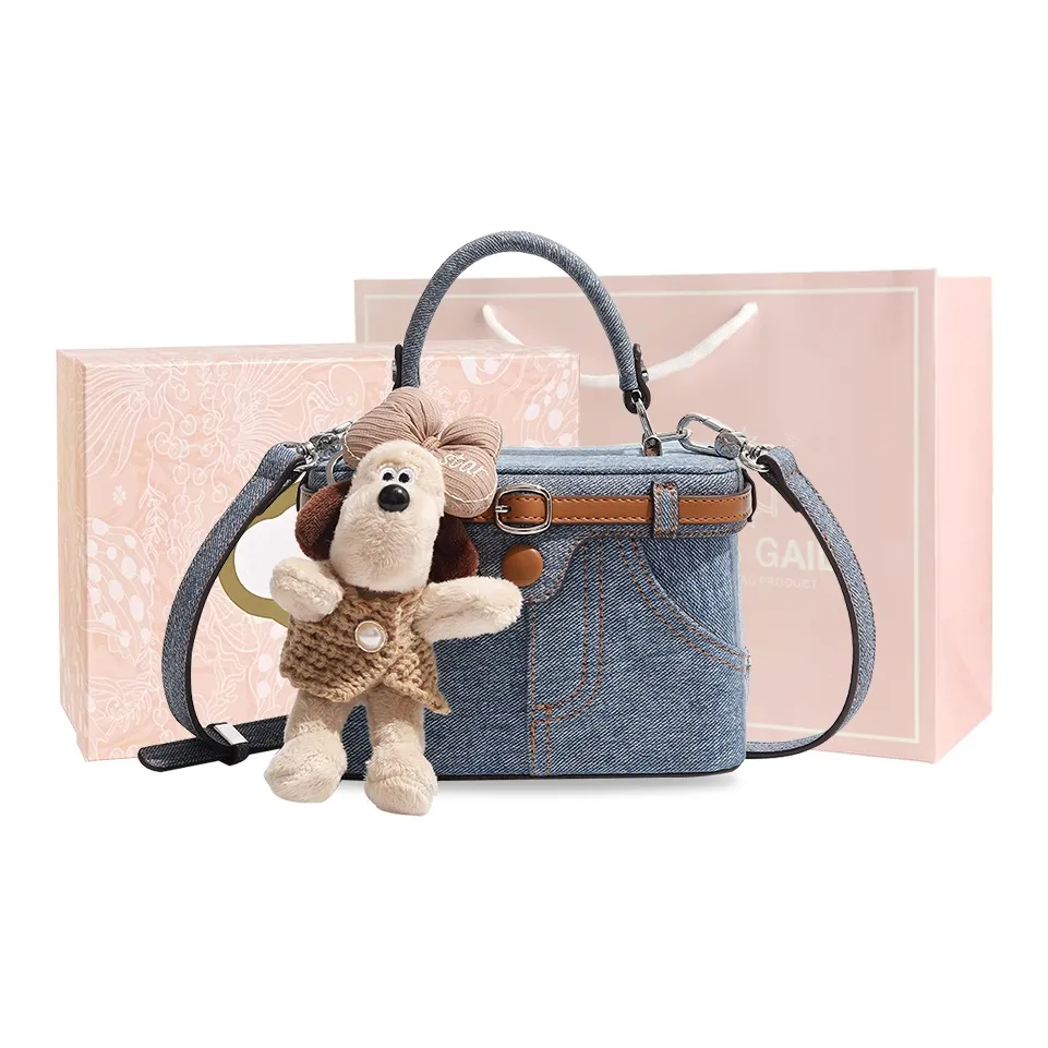 MISS GAIL Сумка из искусственной кожи сумка через плечо сумка на плечо обычная женская синяя