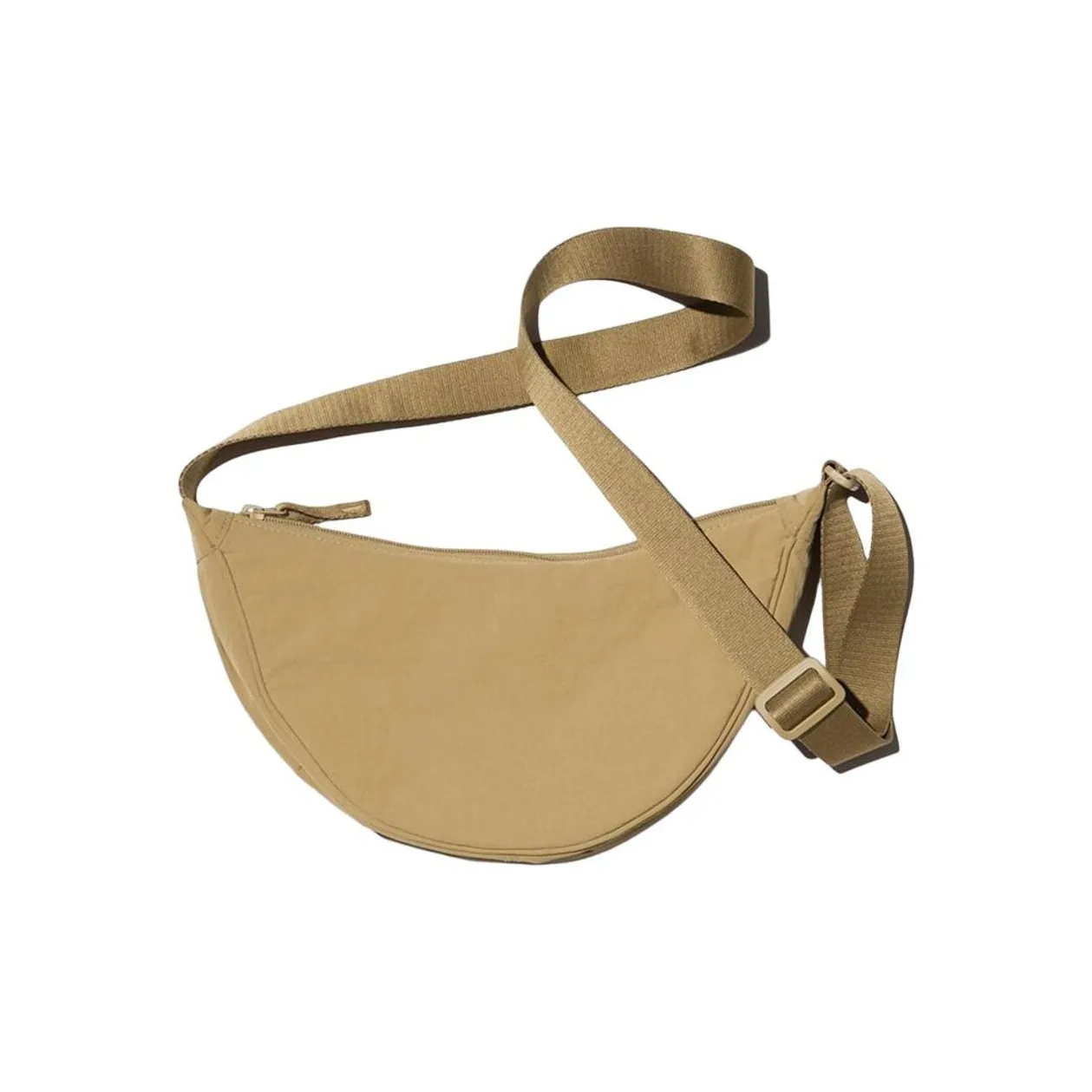 UNIQLO Polyamide Crossbody Bag Shoulder Bag Women's Beige