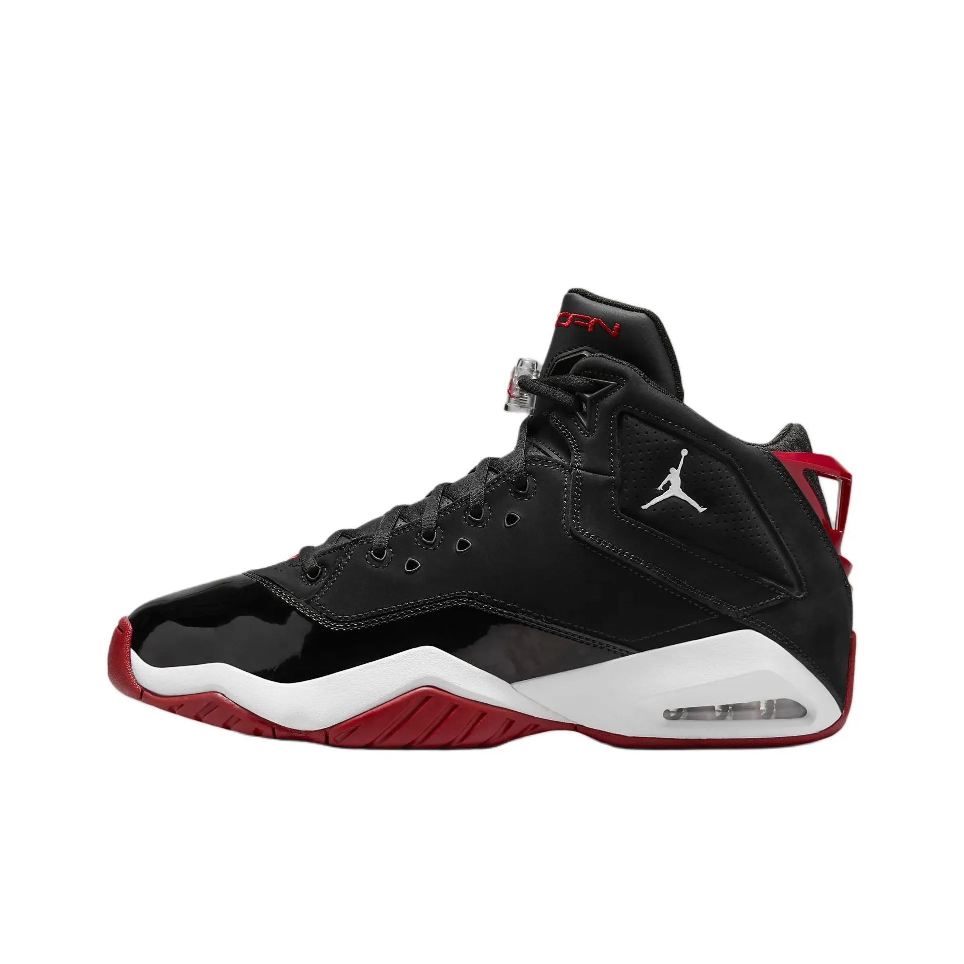Jordan B'Loyal Basketball Shoes Men Mid Top Black Red