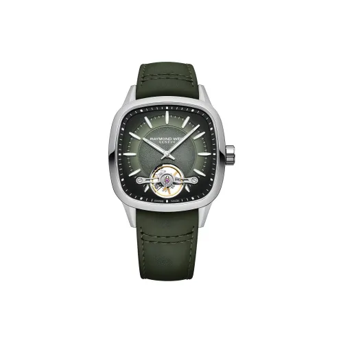 Raymond Weil Автоматический Механический Движение Мужские Часы 40 мм Зеленый