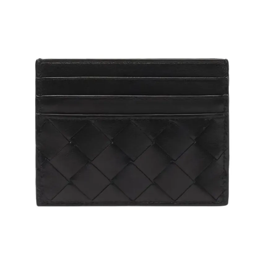 Bottega Veneta Кожа Держатель для карт и кошелек Мужской Черный