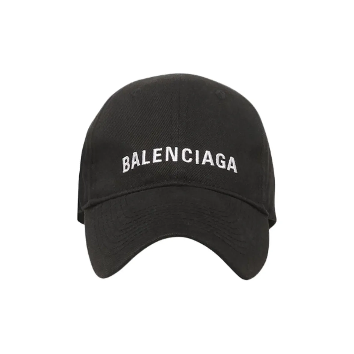 Balenciaga Cotton Baseball Caps Unisex Black