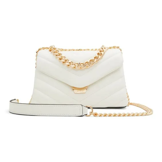 ALDO Сумка через плечо из искусственной кожи маленькая белая для женщин