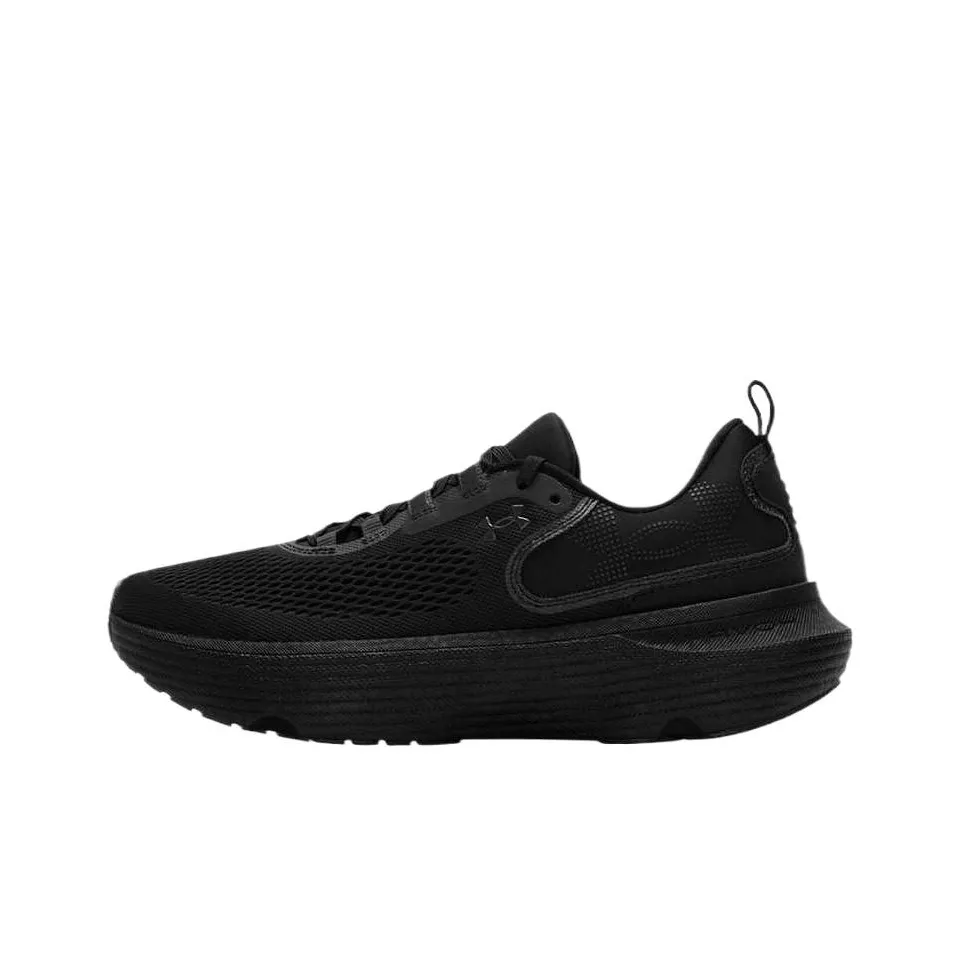 Under Armour Infinite Elite 2 Breathable Low Top HOVR Casual Training City Commute Running Shoes Men's Black