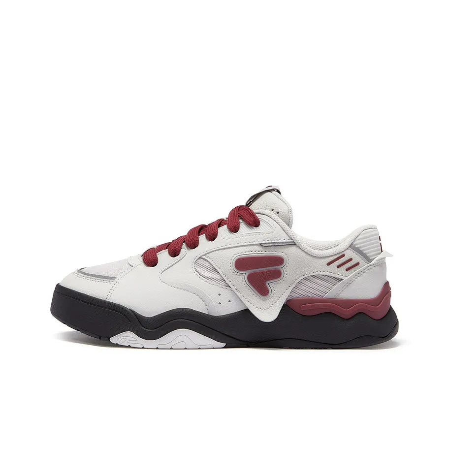 FILA FUSION KICK II Low Топ Кроссовки для скейтбординга Мужской Антарктический серый Кордова Красный