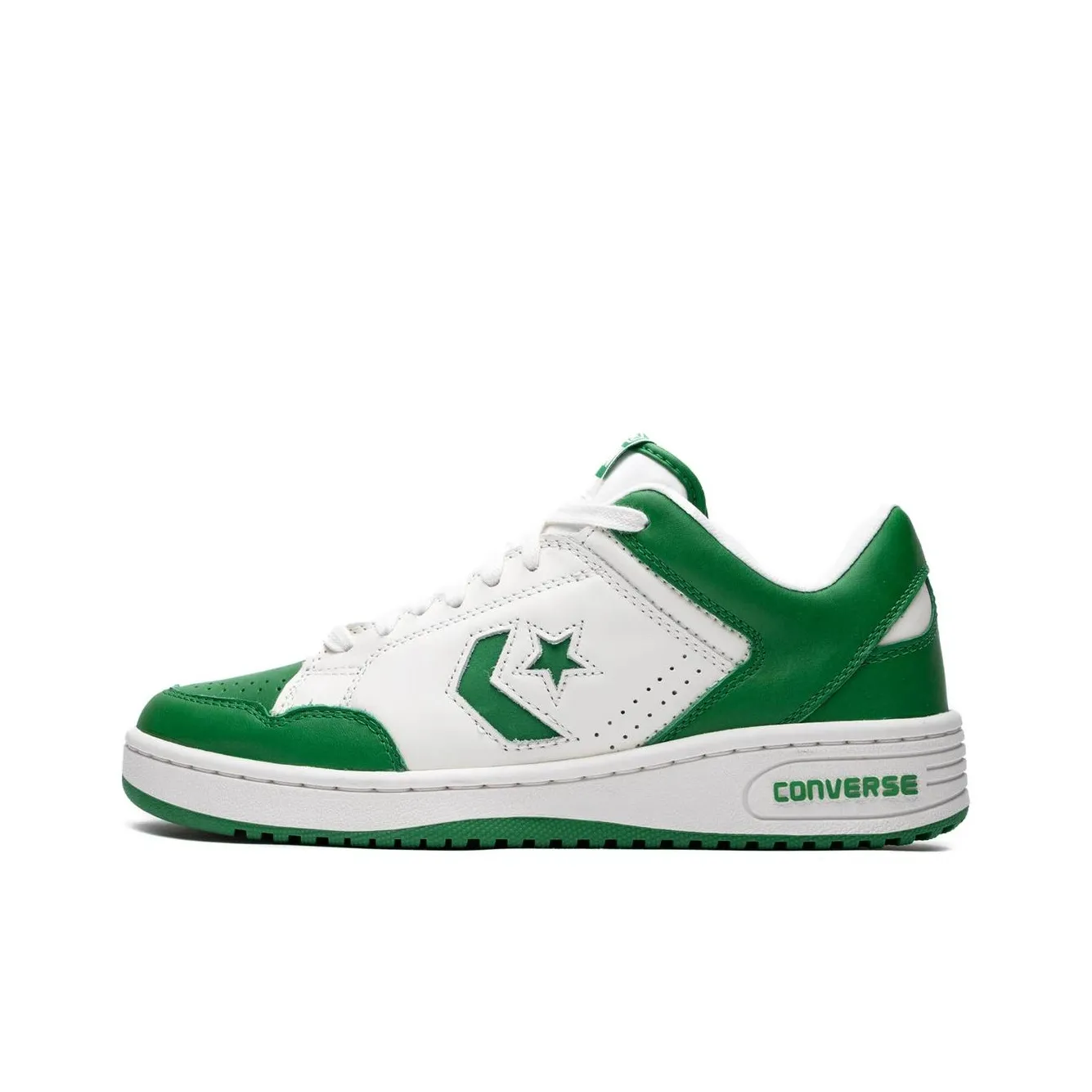 converse Blanc Weapon Ox Green Vintage White