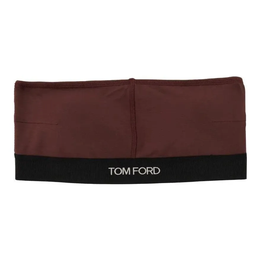 TOM FORD Logo Underband Strapless Bra