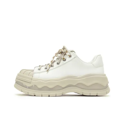 VITTORIO VENTURA Кроссовки для скейтбординга Low Top Экрю Унисекс
