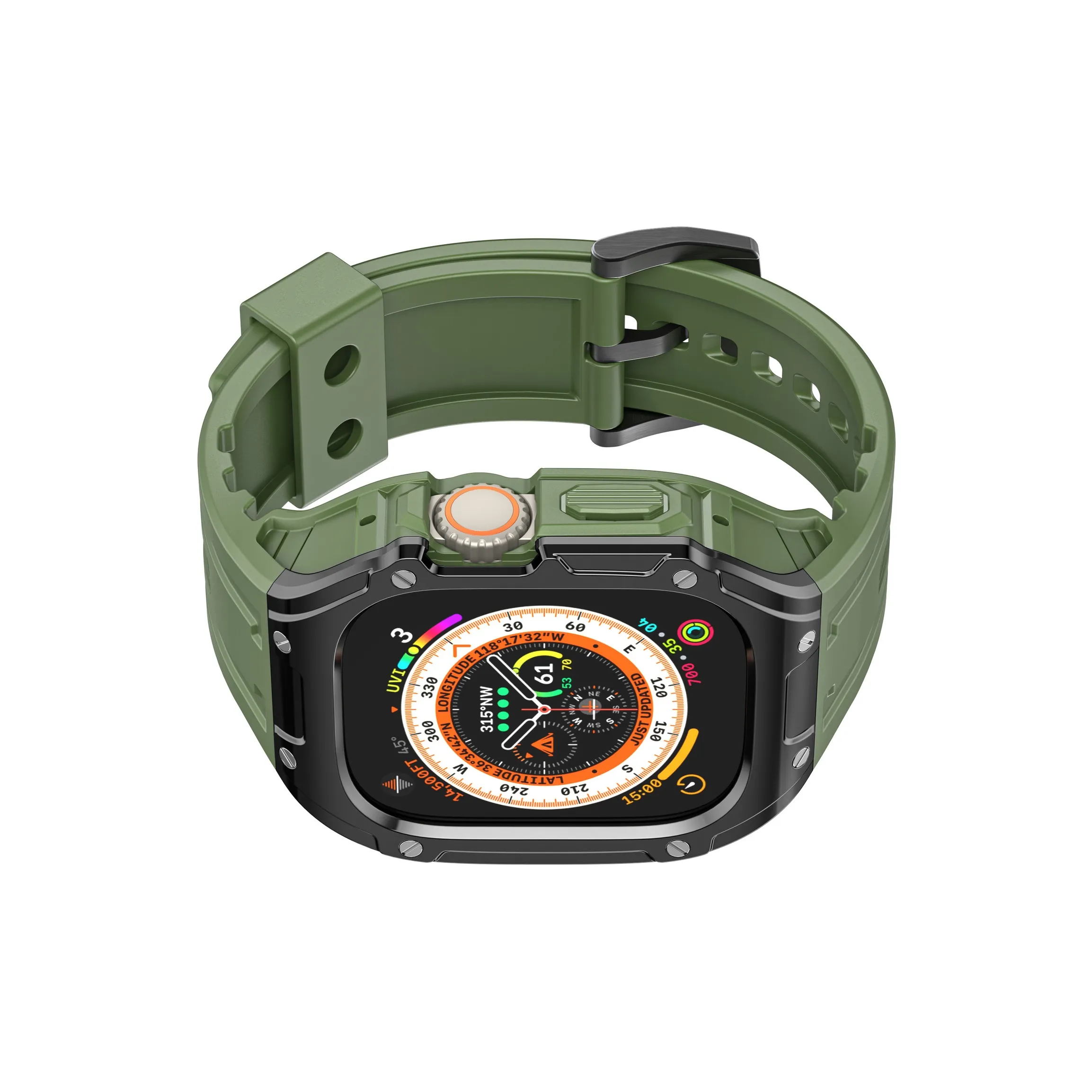 SOOPSORI Часы Полоска Apple Совместимость TPU Материал