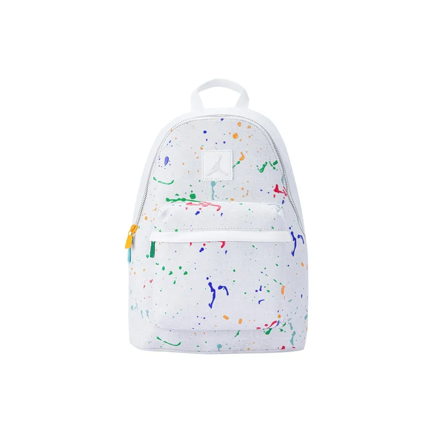 Jordan Polyester Casual Backpack Regular Unisex White Джордан Полиэстер Повседневный Рюкзак Стандартный Унисекс Белый
