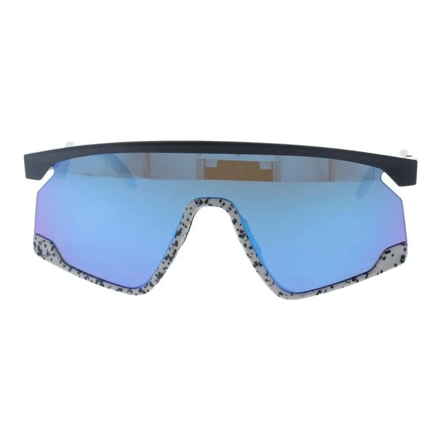 Oakley Acetate Irregular Shape Sunglasses Unisex Black