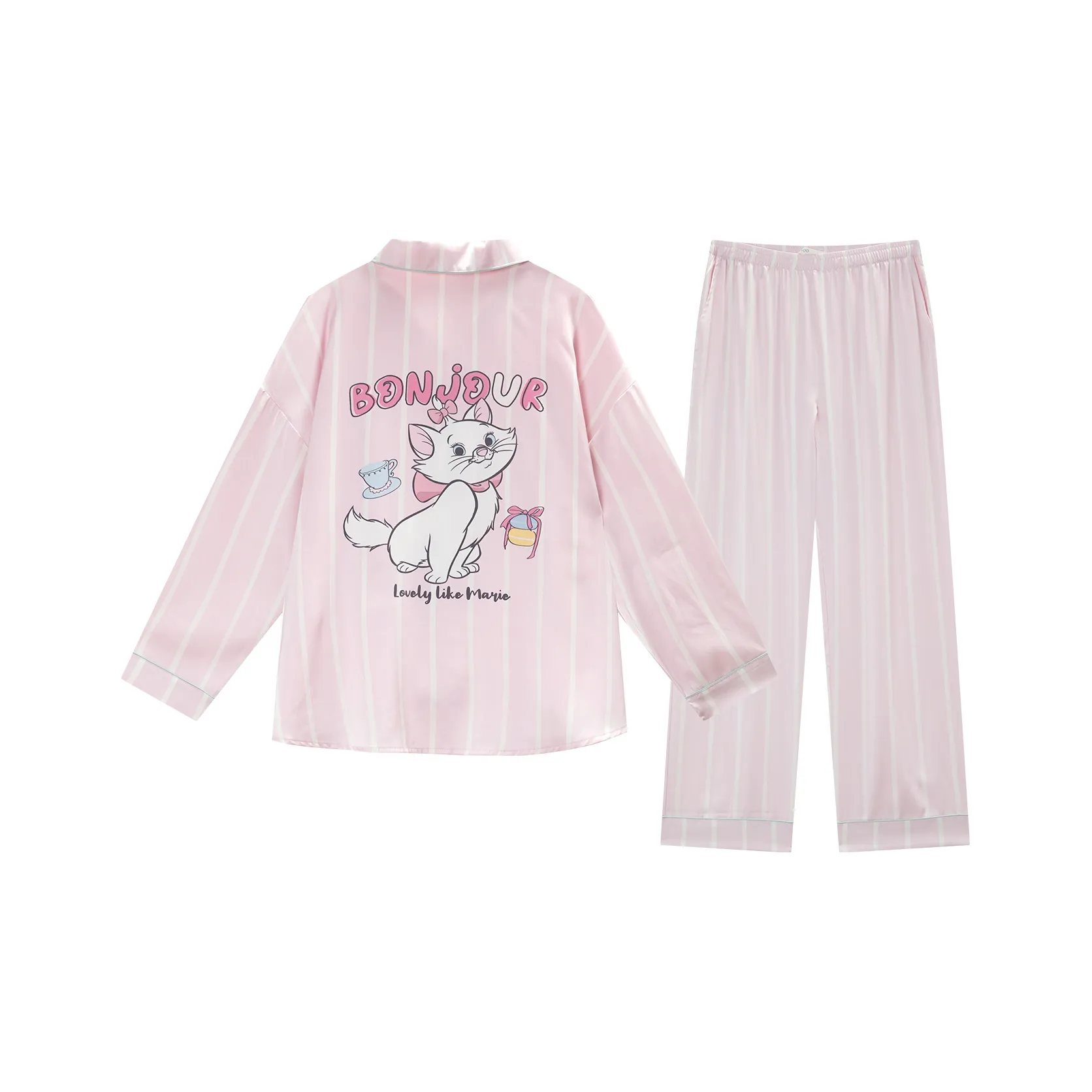 GUKOO x Disney Пижамный комплект Женские Прозрачный Розовый