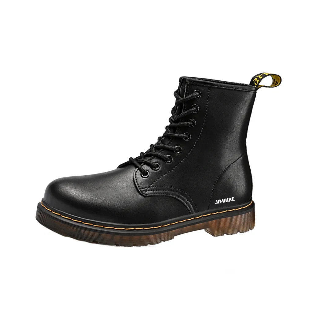 King Jinmai Короткий Мартин Boot Унисекс Черный