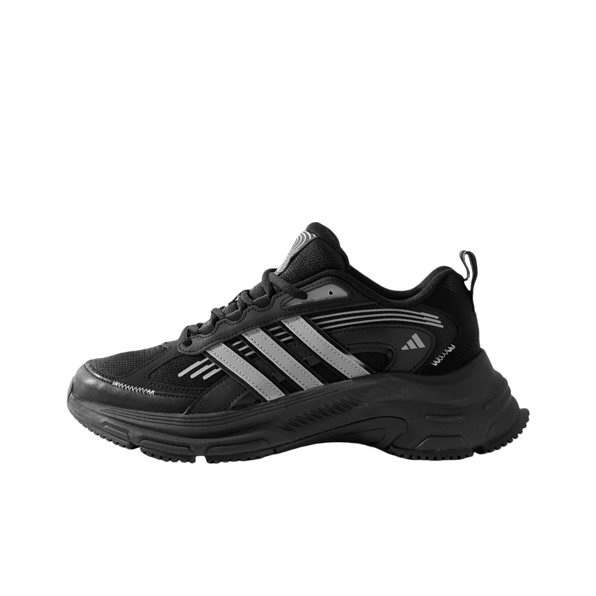 Adidas FC CLASSIC Slip-resistant и дышащие низкие беговые кроссовки унисекс черного и серого цвета