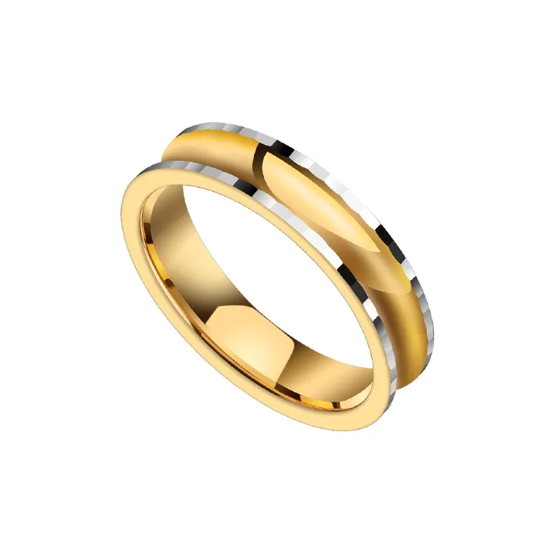 Saya Тунгстен Сплав Кольца Унисекс