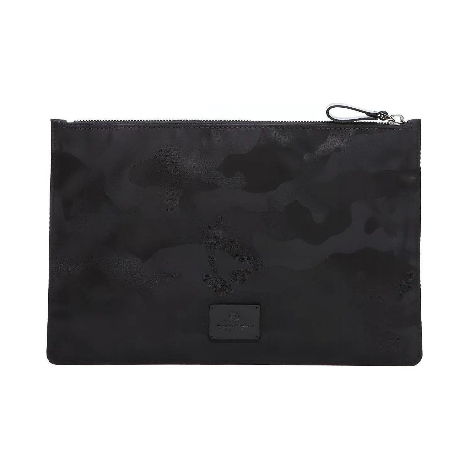 Valentino Nylon Fabric Coin Purse, Clutch Regular Unisex Black