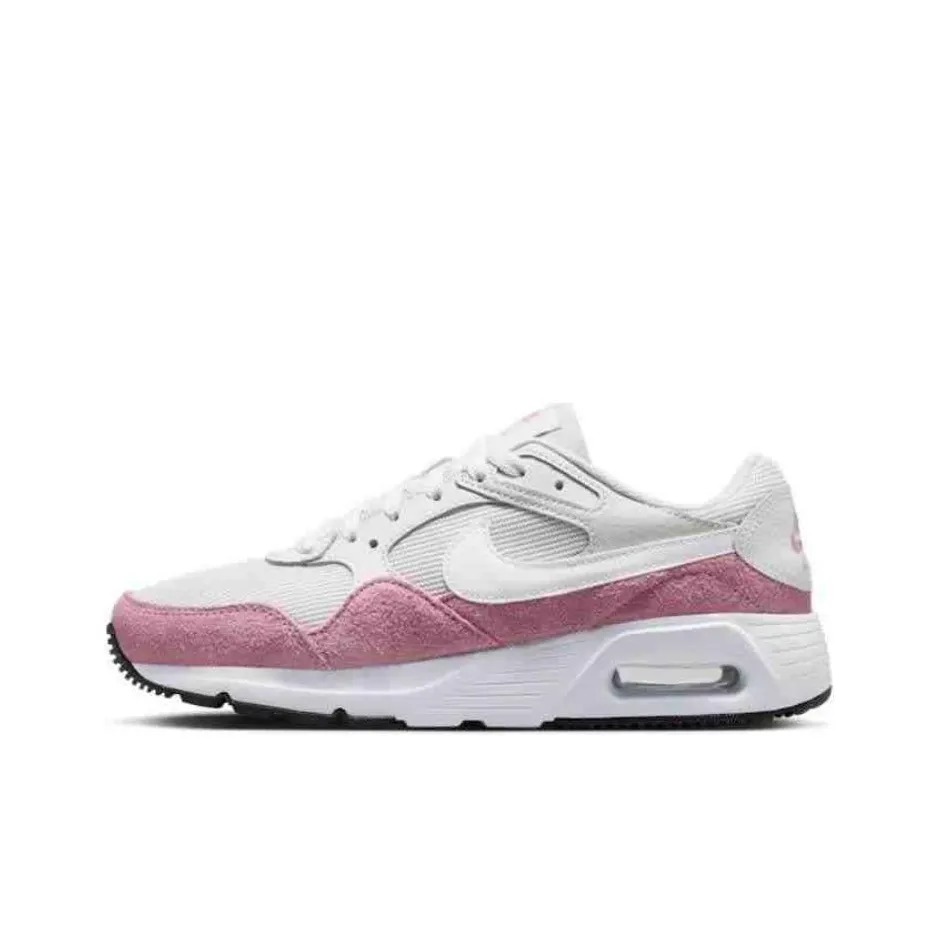 Nike Air Max SC Амортизация Износостойкий Низкий Топ Повседневные Беговые кроссовки Женские Розовые