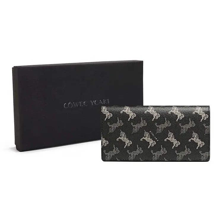 COWEC YCAKI Синтетическая кожа Кошелек Большой Мужской Черный