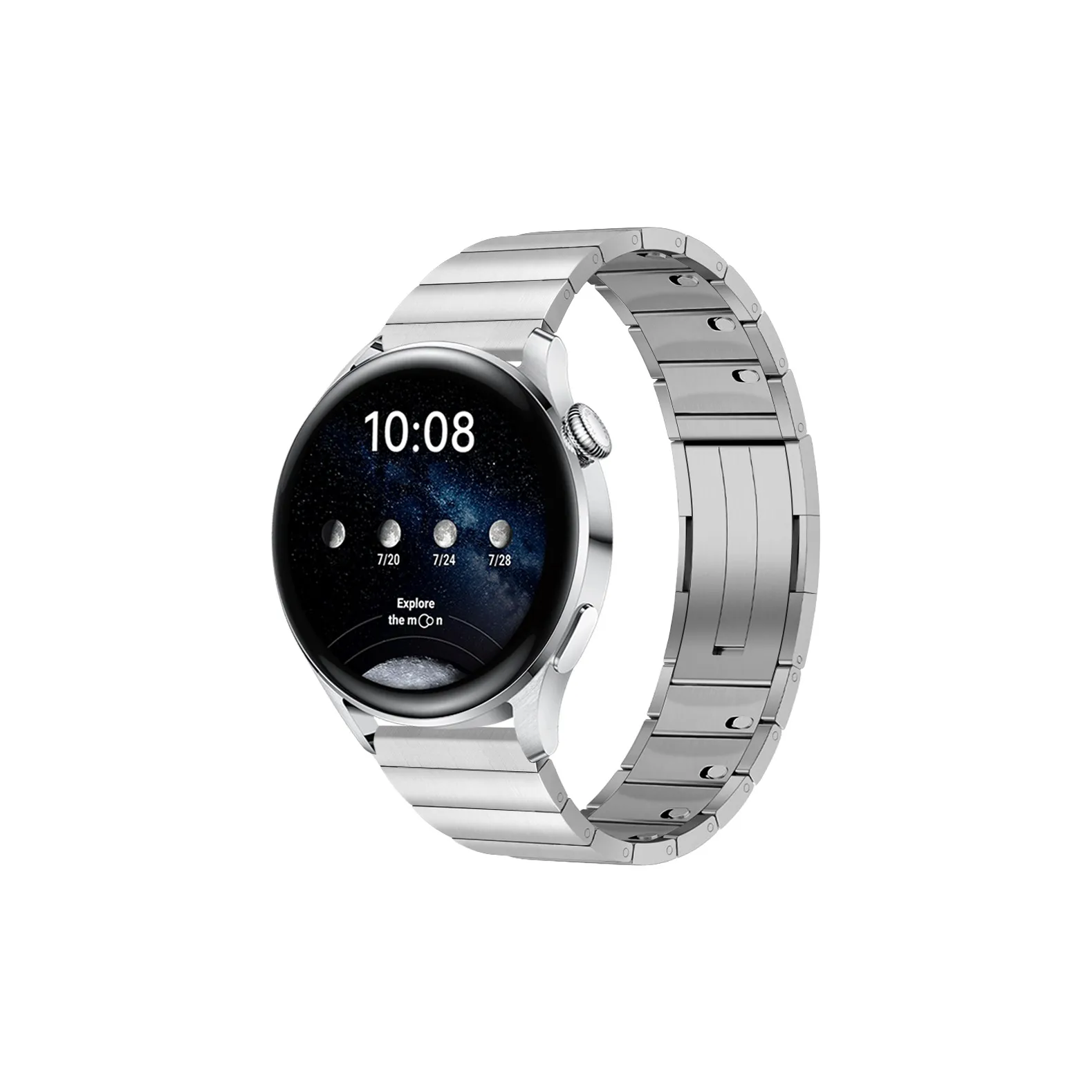 ZHISHENG Ремешок Совместимость с Huawei Нержавеющая сталь Материал 256 мм 22 мм Ширина интерфейса