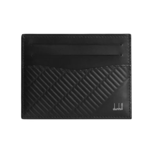 Dunhill Мужские обложки для карт черного цвета