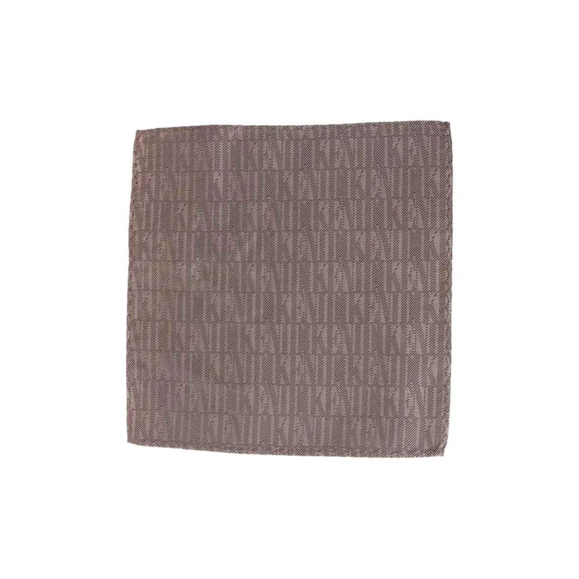 DIKENI Шарфы из шелка тутового дерева Мужской Кофейный