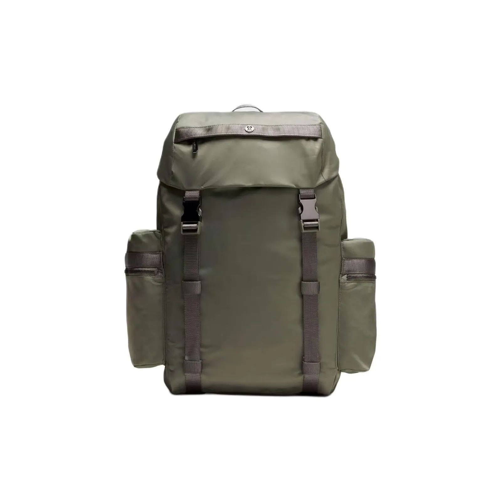 Lululemon Polyamide Backpack Unisex Army Green