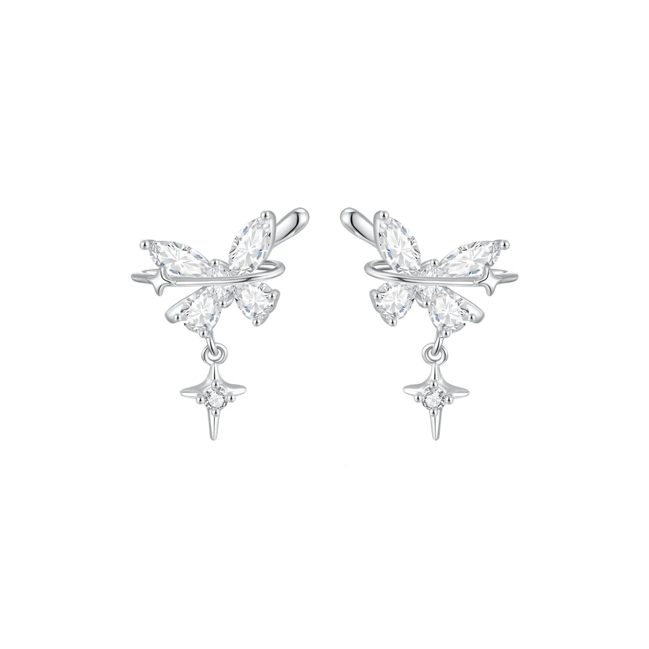 ZEGL ZIRCONIUM Нижняя заколка On Серьги Женские