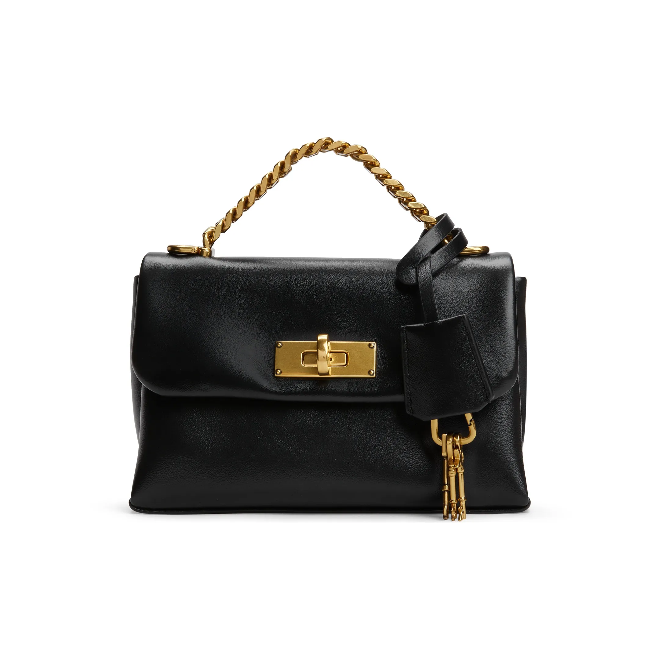 CHARLES KEITH ПУ (полиуретан) Сумка Маленькая Женская Черная Кремовая Молочная Белая Светло-Розовая Светло-Розовая