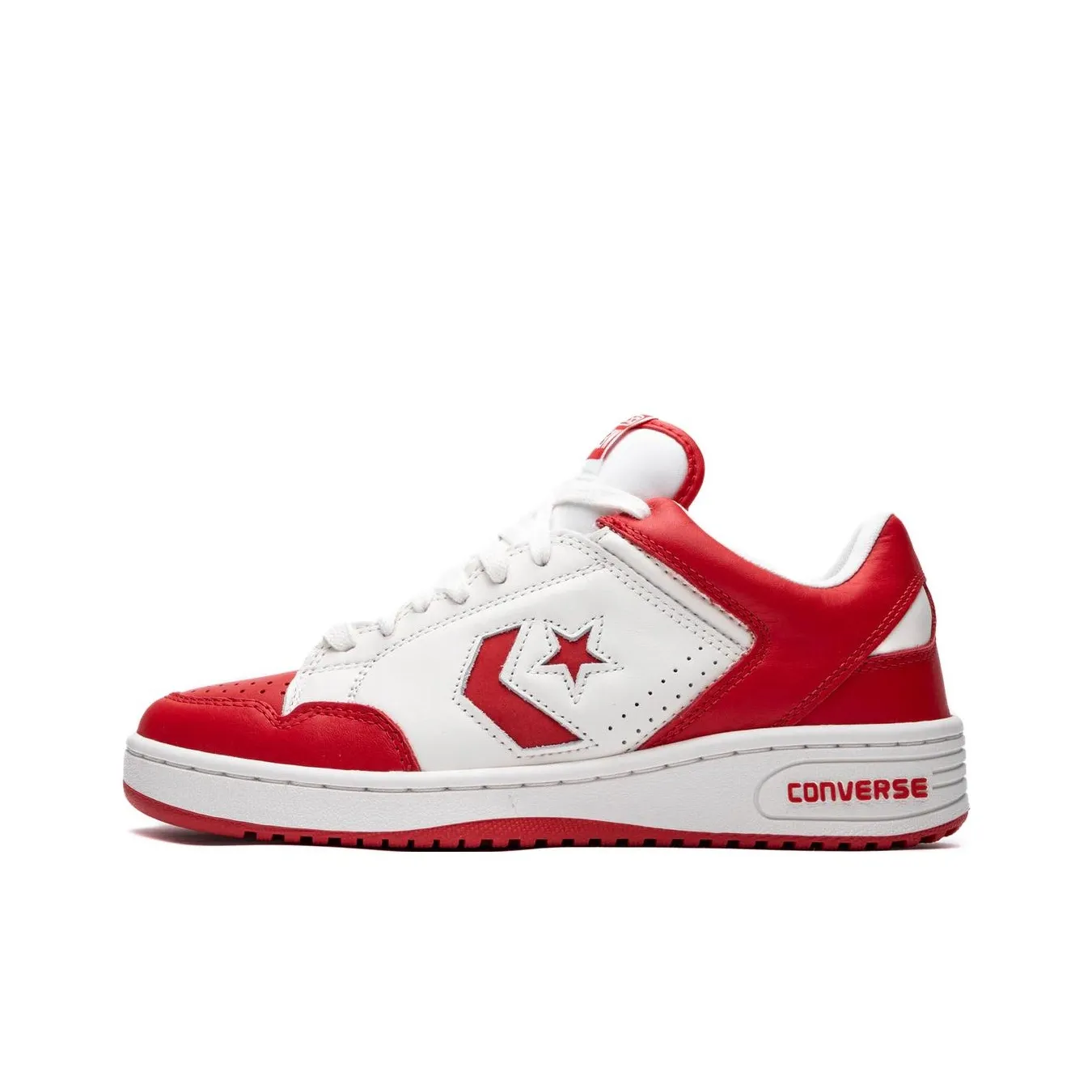 converse Blanc Weapon Ox Red Vintage White