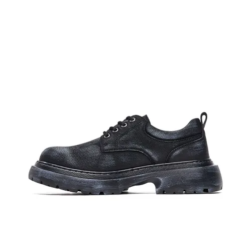Lee Cooper Мужские повседневные туфли Low Top Черные Мужские