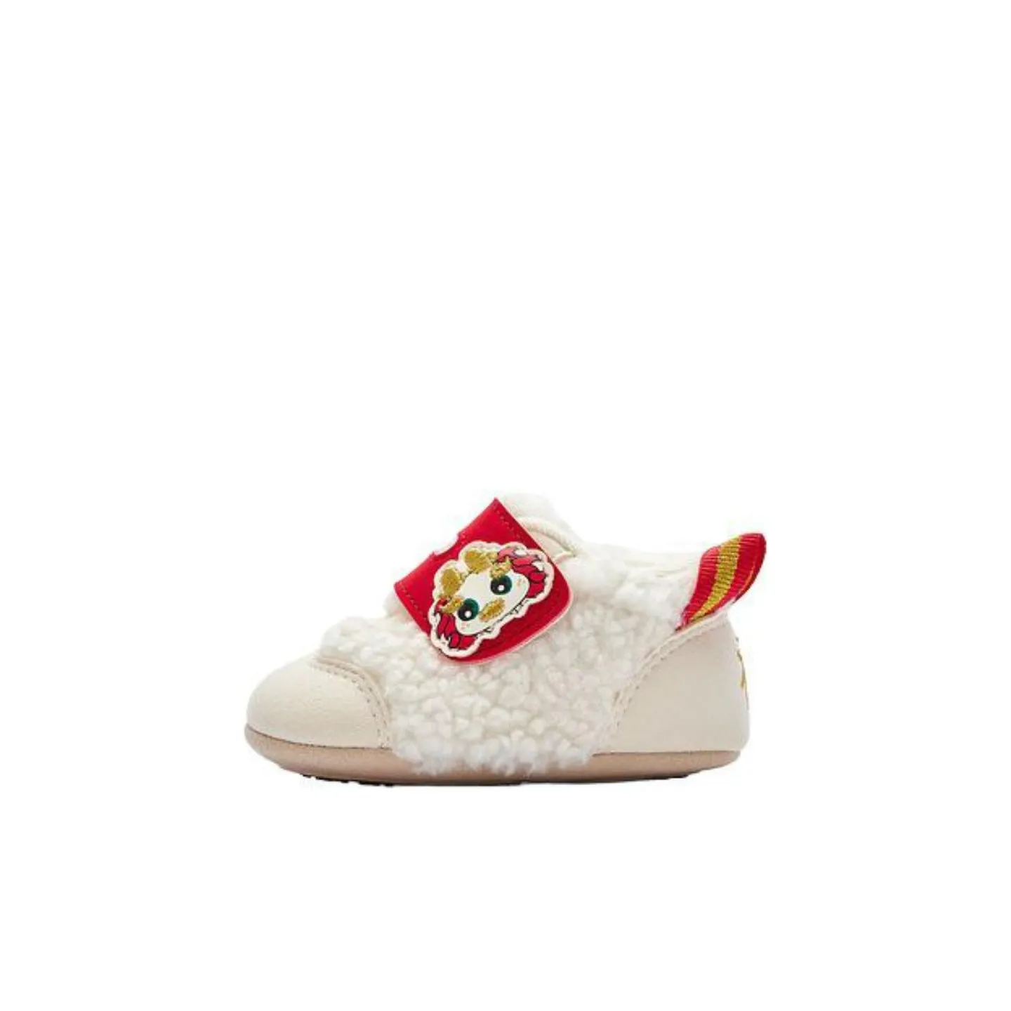 BALABALA Низкий топ Предобувь для ходьбы и носки Обувь Экрю Красный Для младенцев и малышей