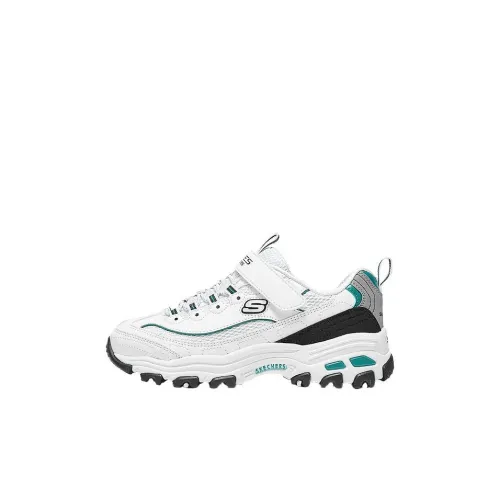 Skechers Kids Повседневная обувь Низкий верх Белый черный 38 Kids
