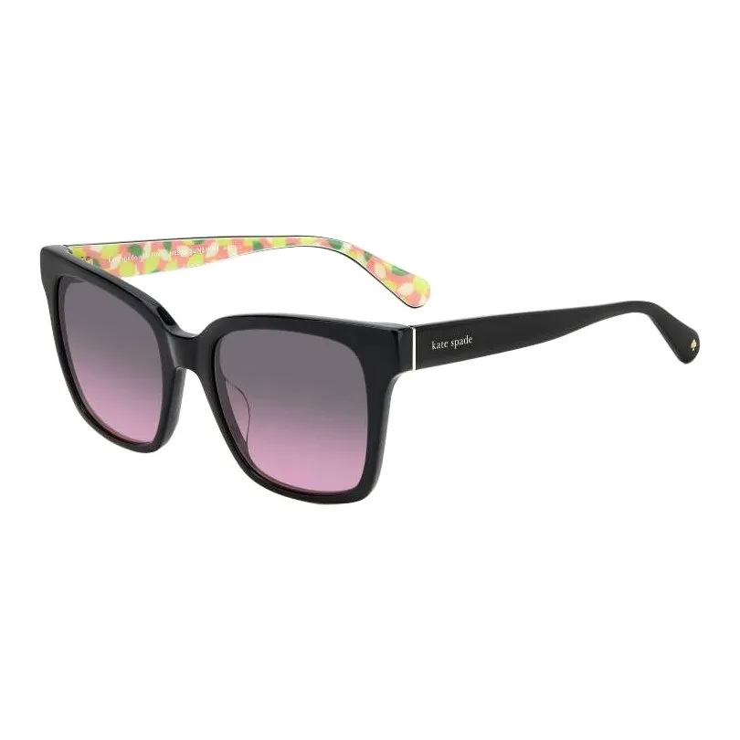 Kate Spade Acetate Square Sunglasses Women's Black