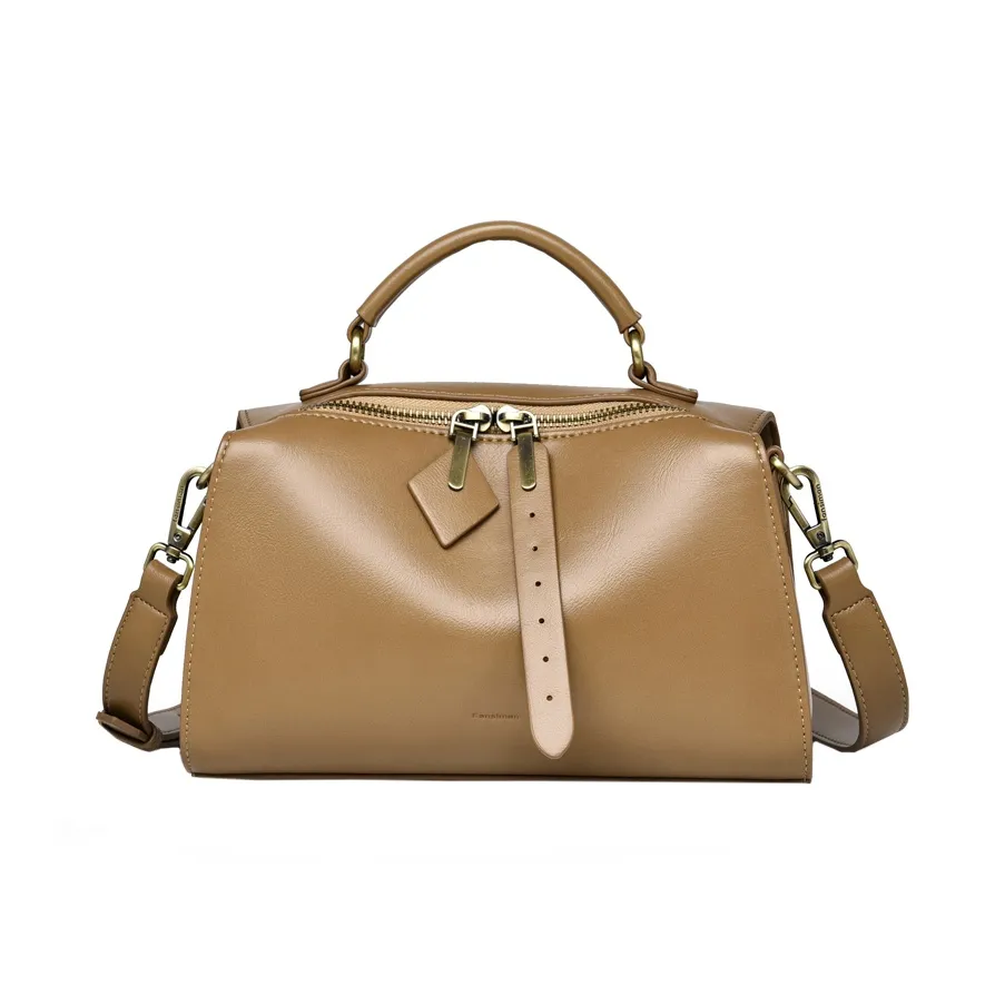 BEMIX PETS PU One Shoulder Handbags Women's Milk Tea Card