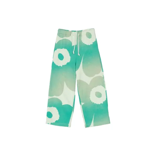 MARIMEKKO Зеленые Унисекс Вязаные Спортивные брюки