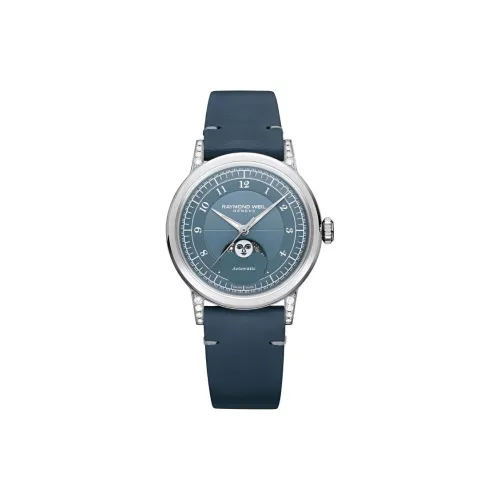 Raymond Weil Автоматический Механический Движение Мужские Часы 35 мм Синий