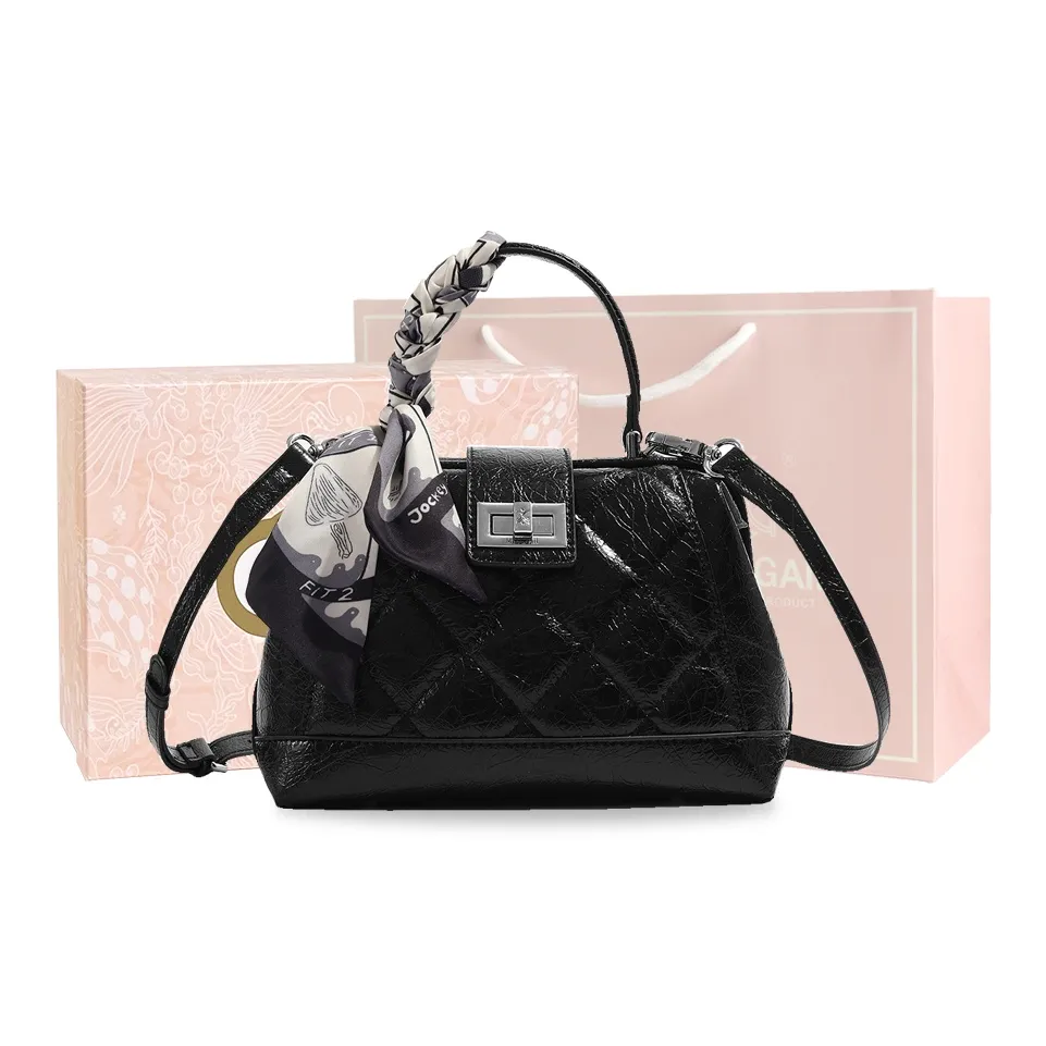 MISS GAIL Сумка через плечо из искусственной кожи сумка обычного размера женская черная белая