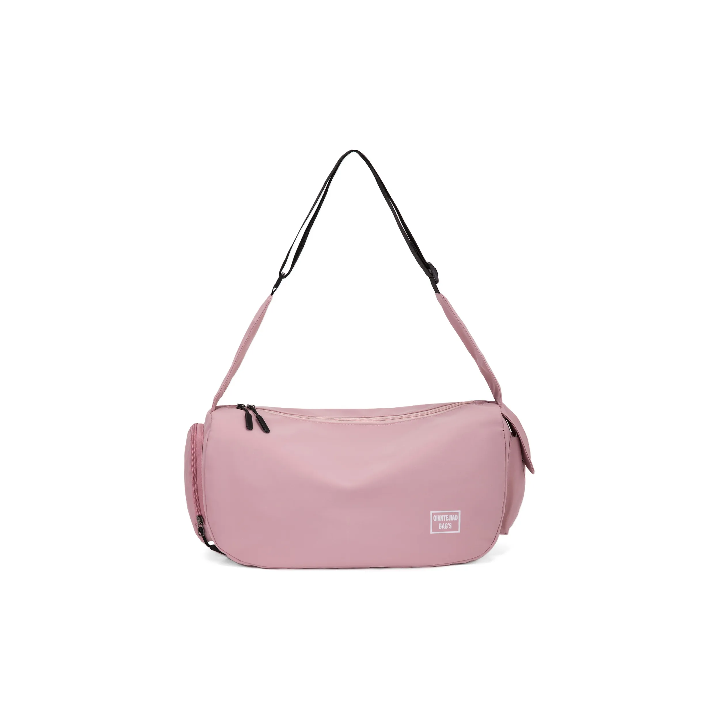 TAKI Nylon Fashion Casual Crossbody Bag Regular Unisex Black/Taro Purple/Sage Green/Cherry Blossom Pink/Ecru