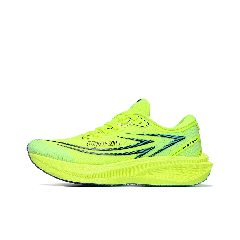 Кроссовки для бега Up Run Унисекс Светящиеся в темноте Зеленые