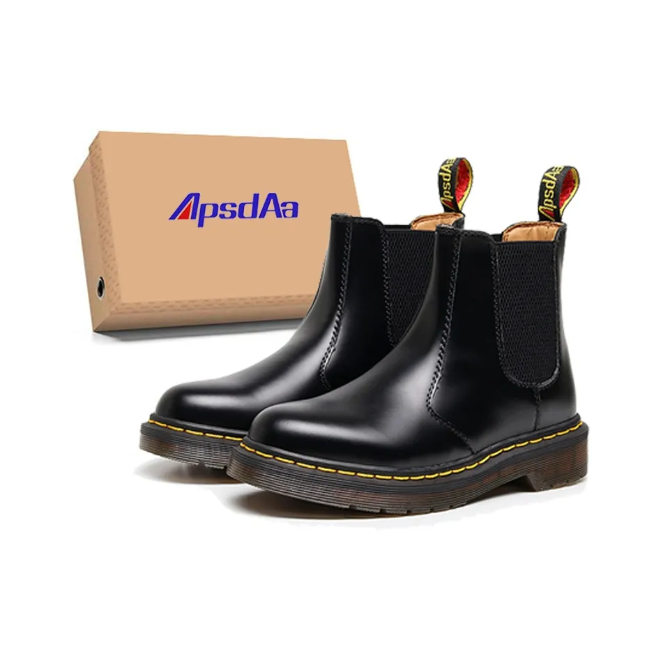 ApsdAa x VFTS Короткий Челси Унисекс Черный