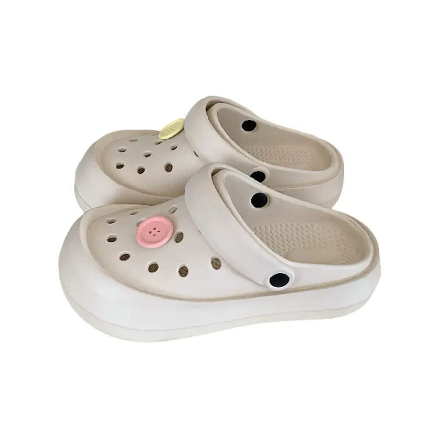 SHIGUDE Slippers Women's, Cream Apricot