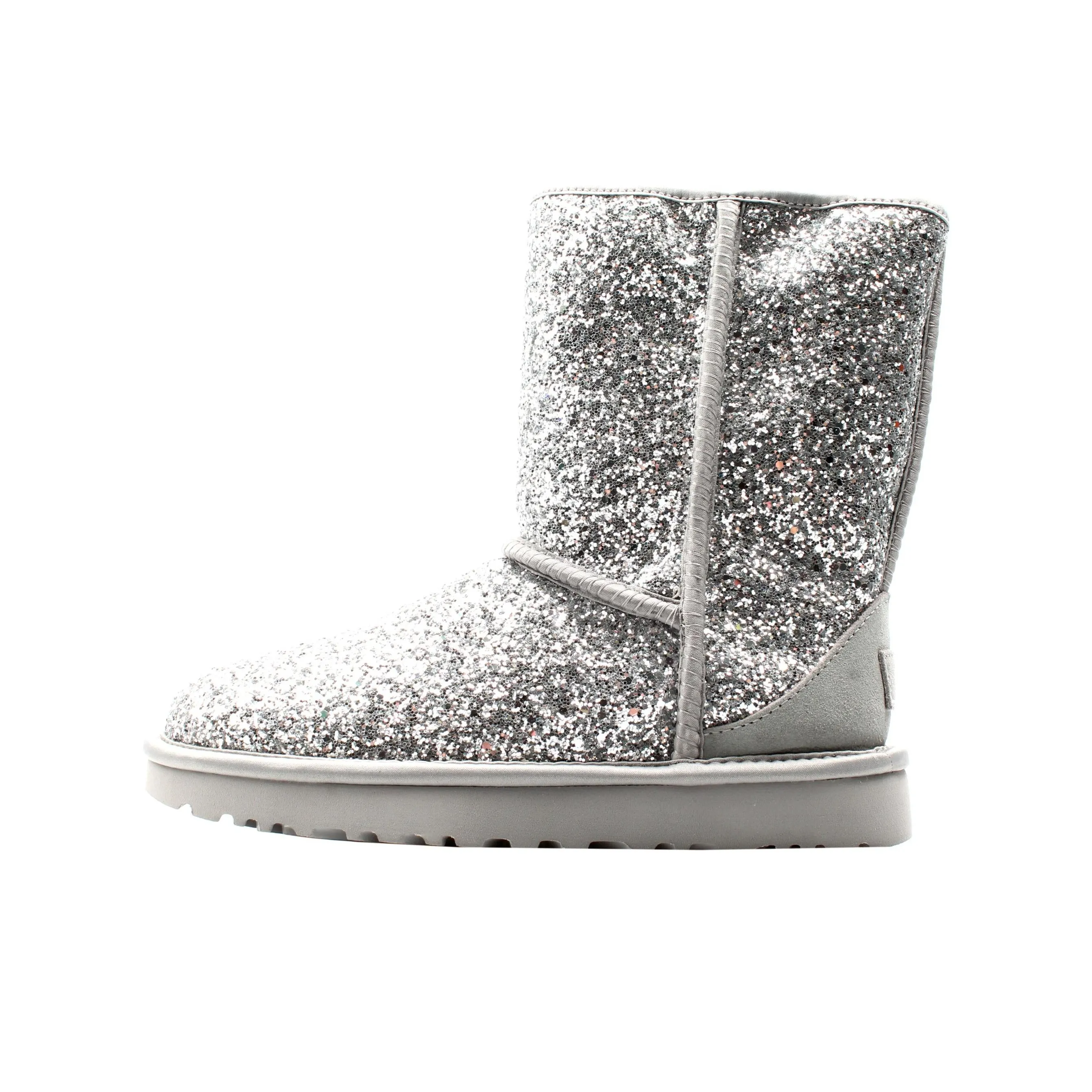 UGG Australia Короткие Снежные Ботинки Унисекс Серебряный