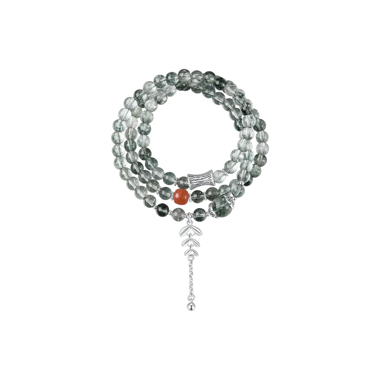 ZEGL Zhao Cai Jin Bao Good Luck Green Synthetic Crystal Water Retrogression Premium Accessories Box Bracelets Women's