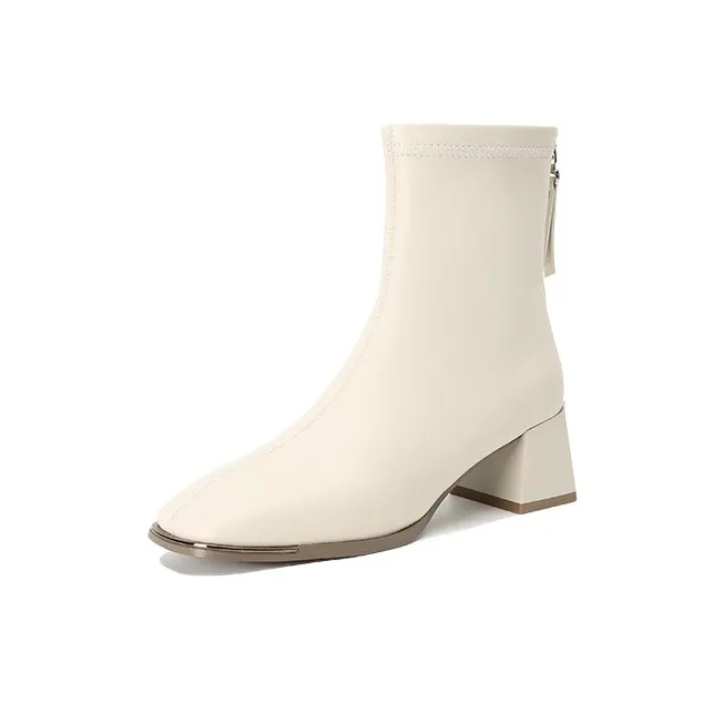 【Dme】 Ботильоны Женские Бежевые