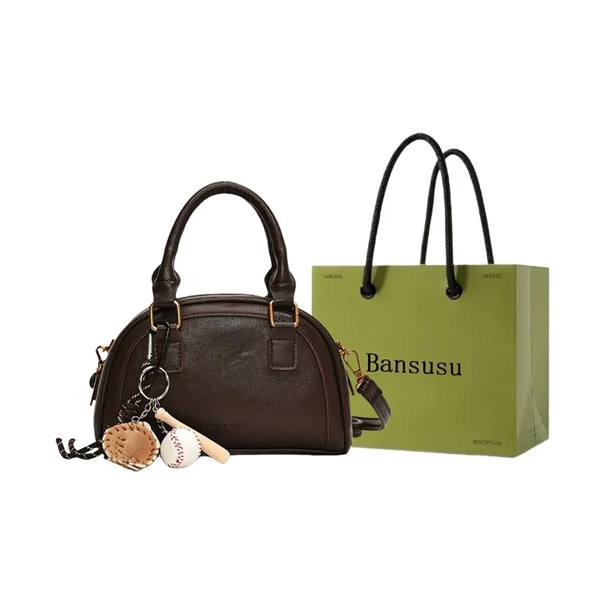 Bansusu ПУ (полиуретан) Одно плечо Сумка Женская Кофейный Черный Коричневый Белый Серебряный Розовый Синий