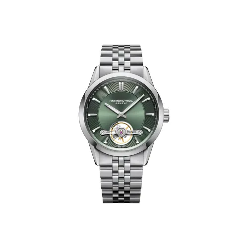 Raymond Weil Автоматический Механический Движение Мужские Часы 42 мм Зеленый
